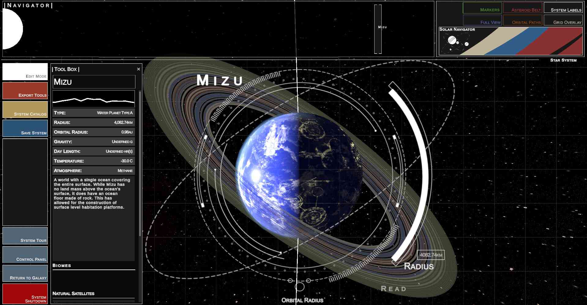 Stellar Navigator screenshot