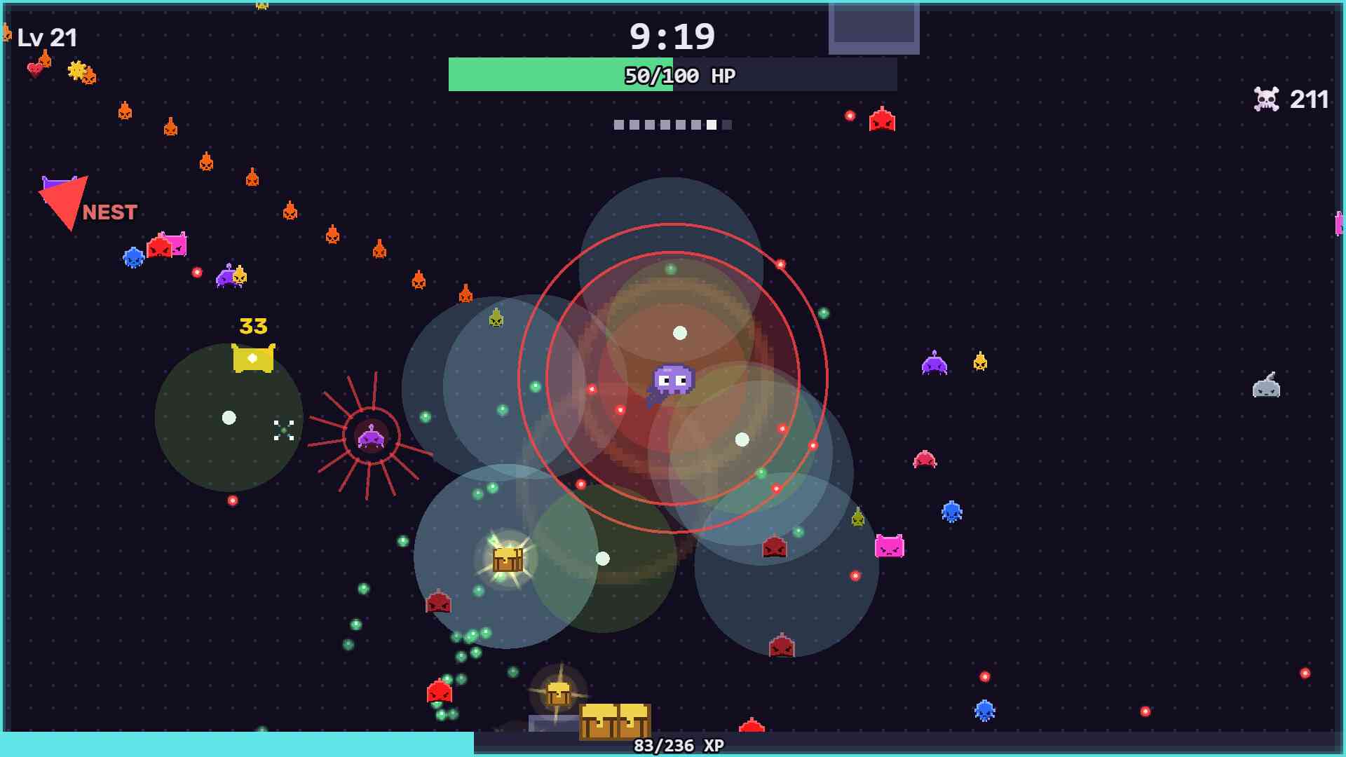 Swarmdle screenshot