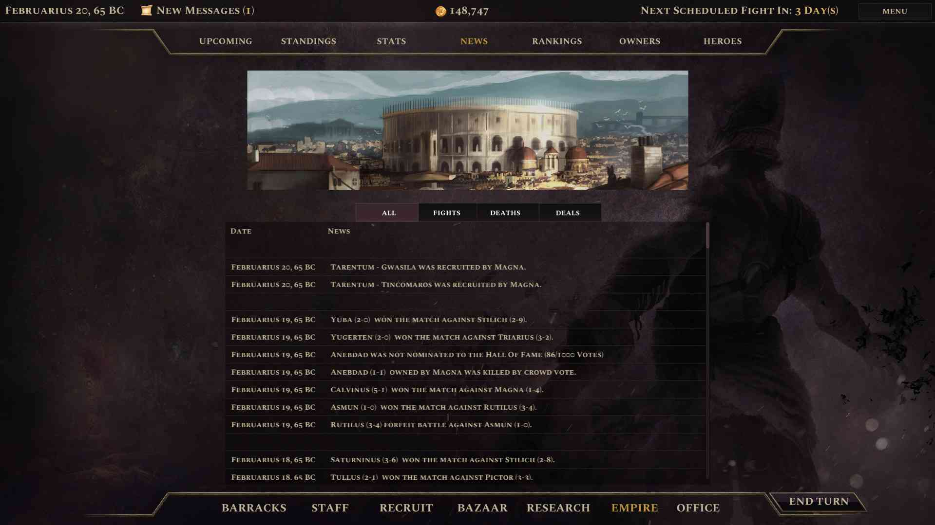 Age of Gladiators II: Rome screenshot
