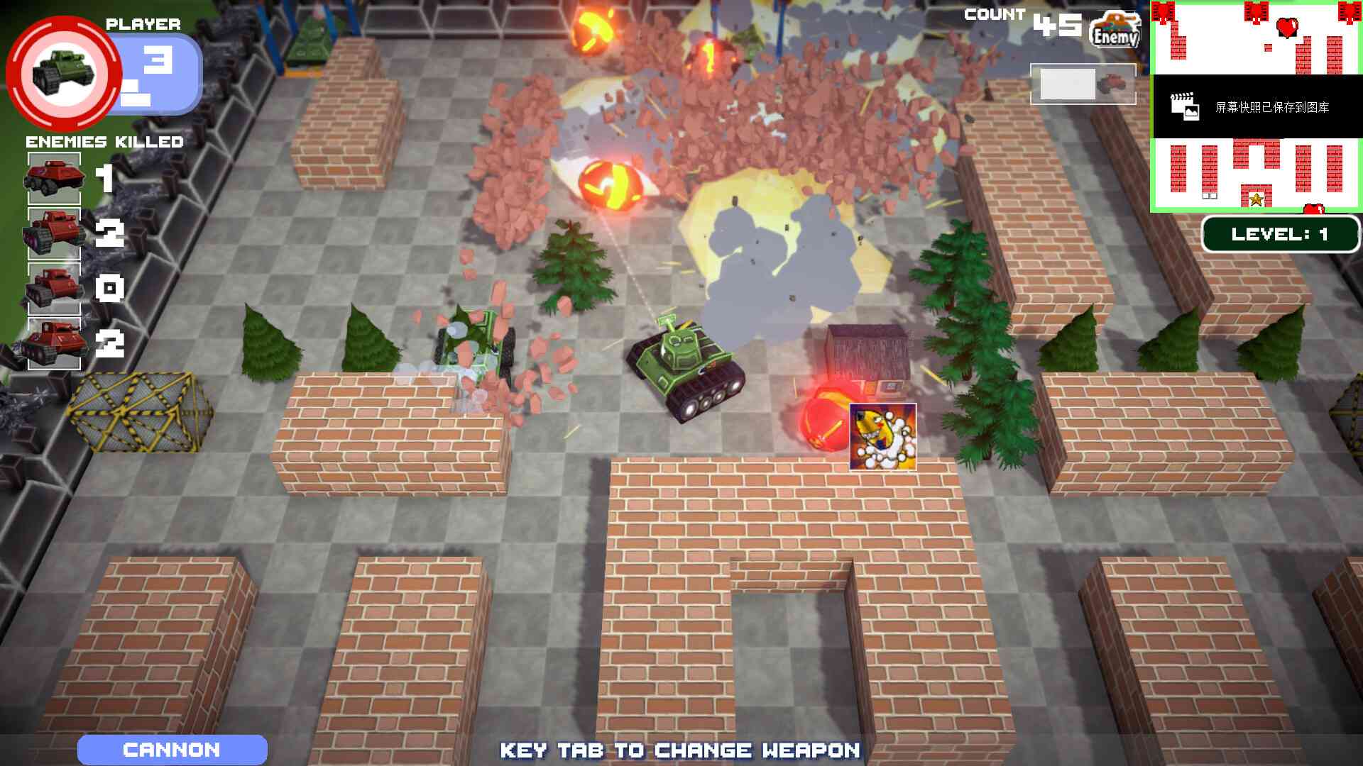 Tank Battle Resist screenshot