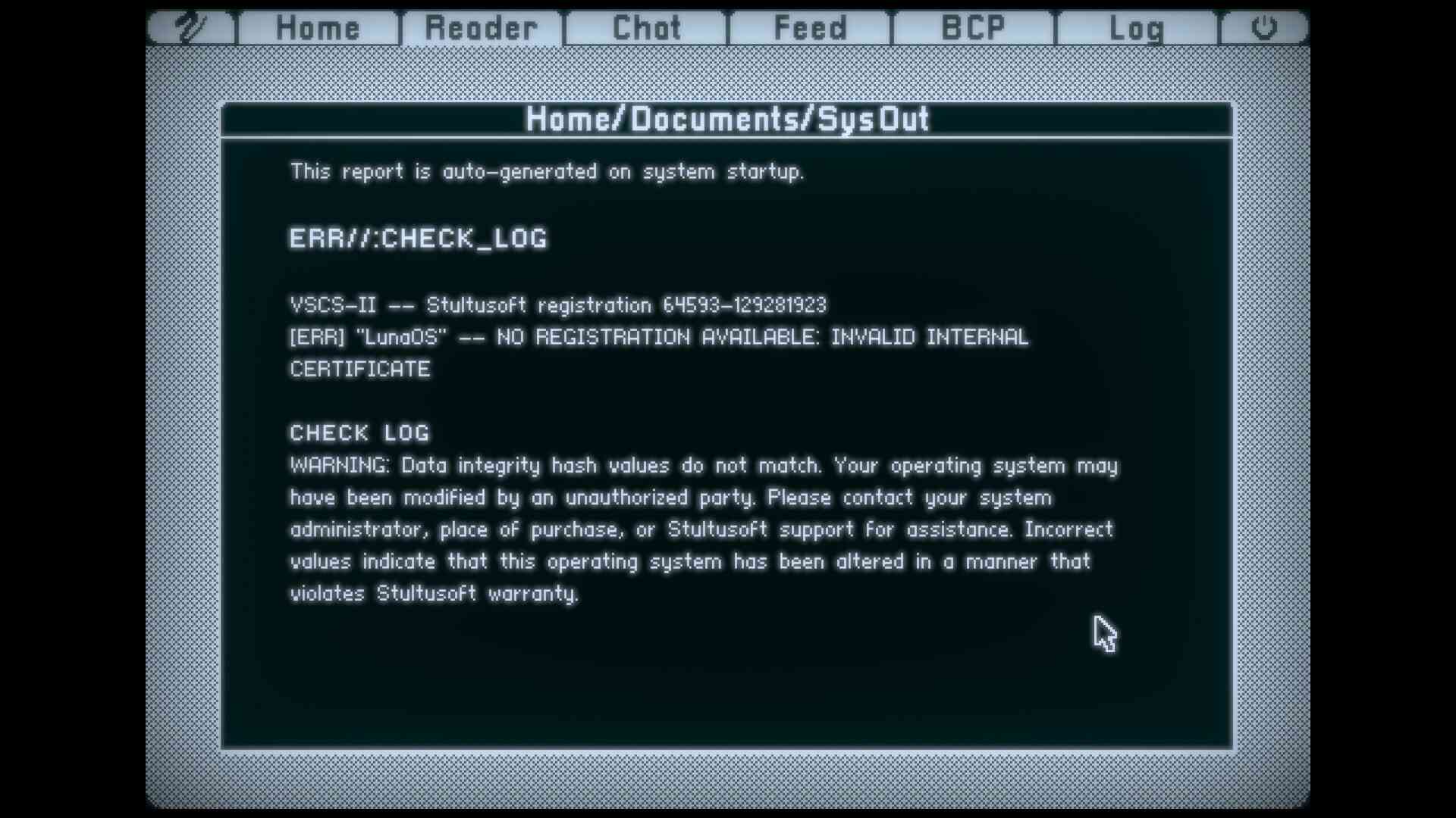 VSCS-II screenshot