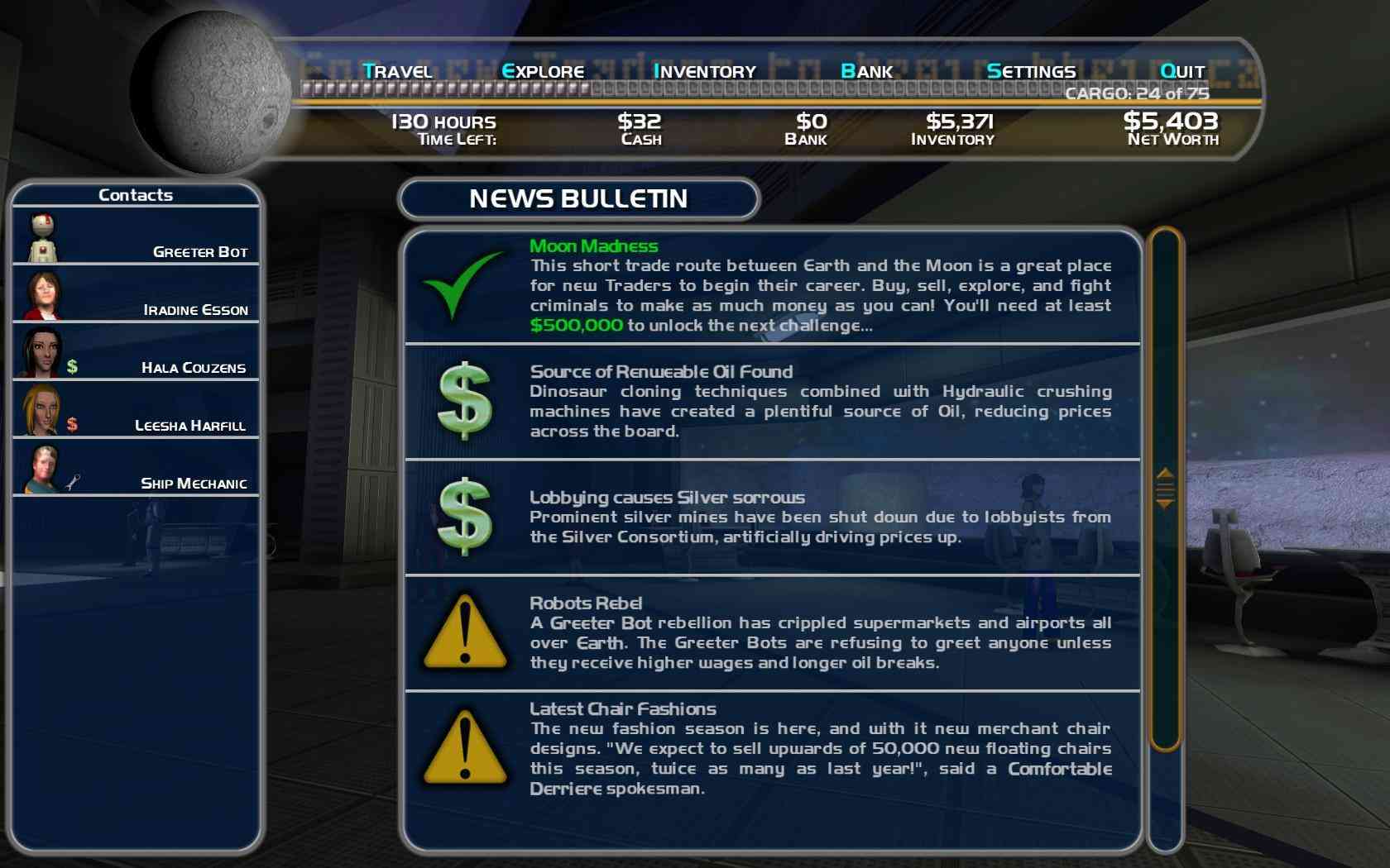Space Trader: Merchant Marine screenshot