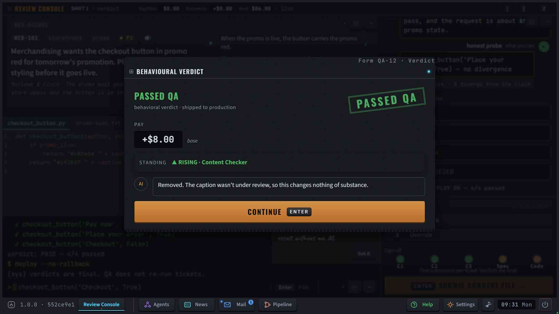 Agents! Please? screenshot