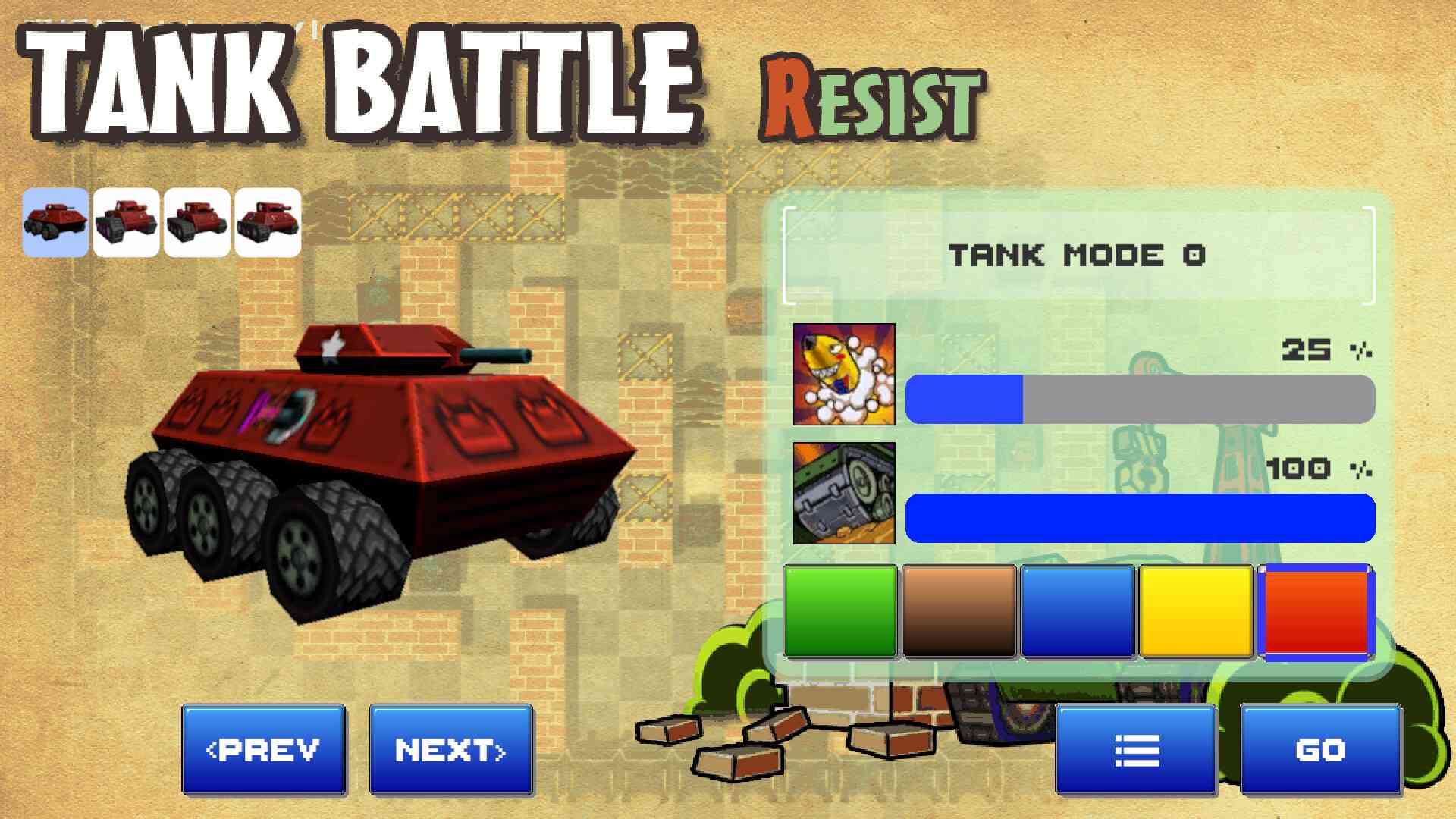 Tank Battle Resist screenshot
