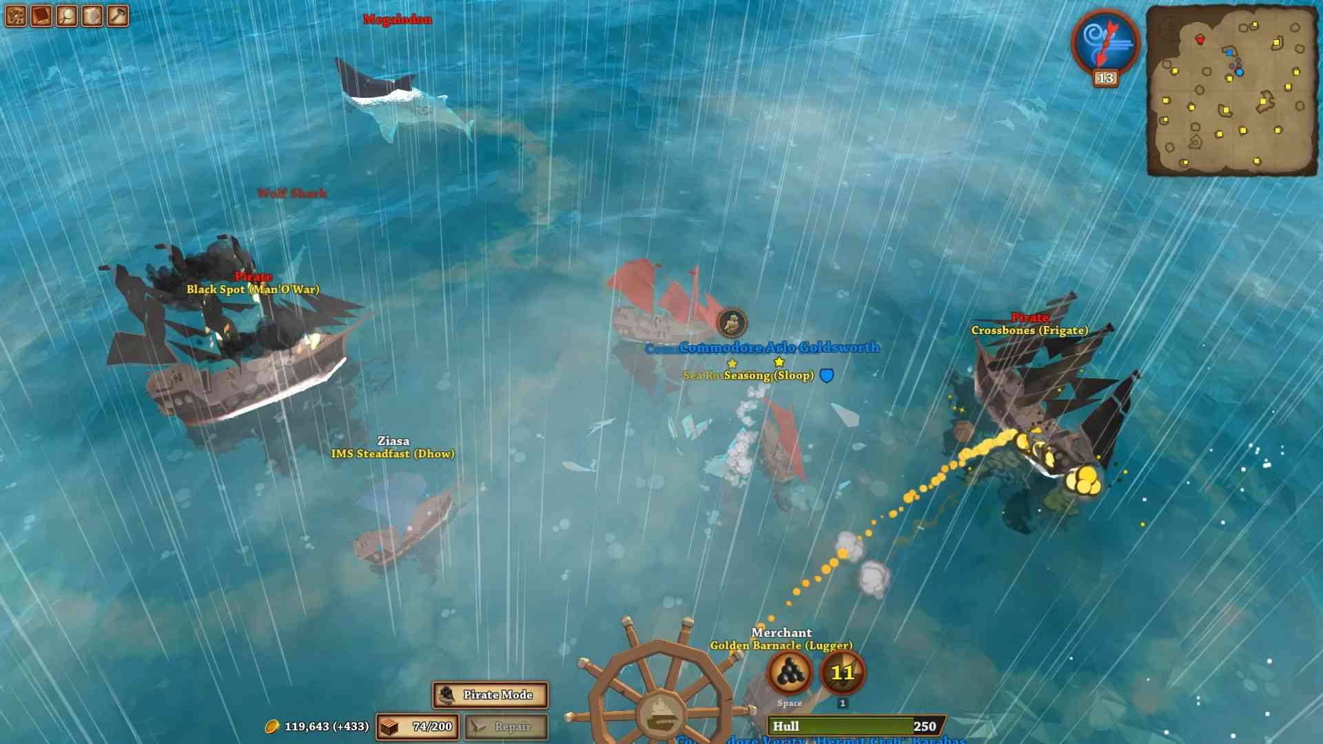 Pirates of the Polygon Sea screenshot