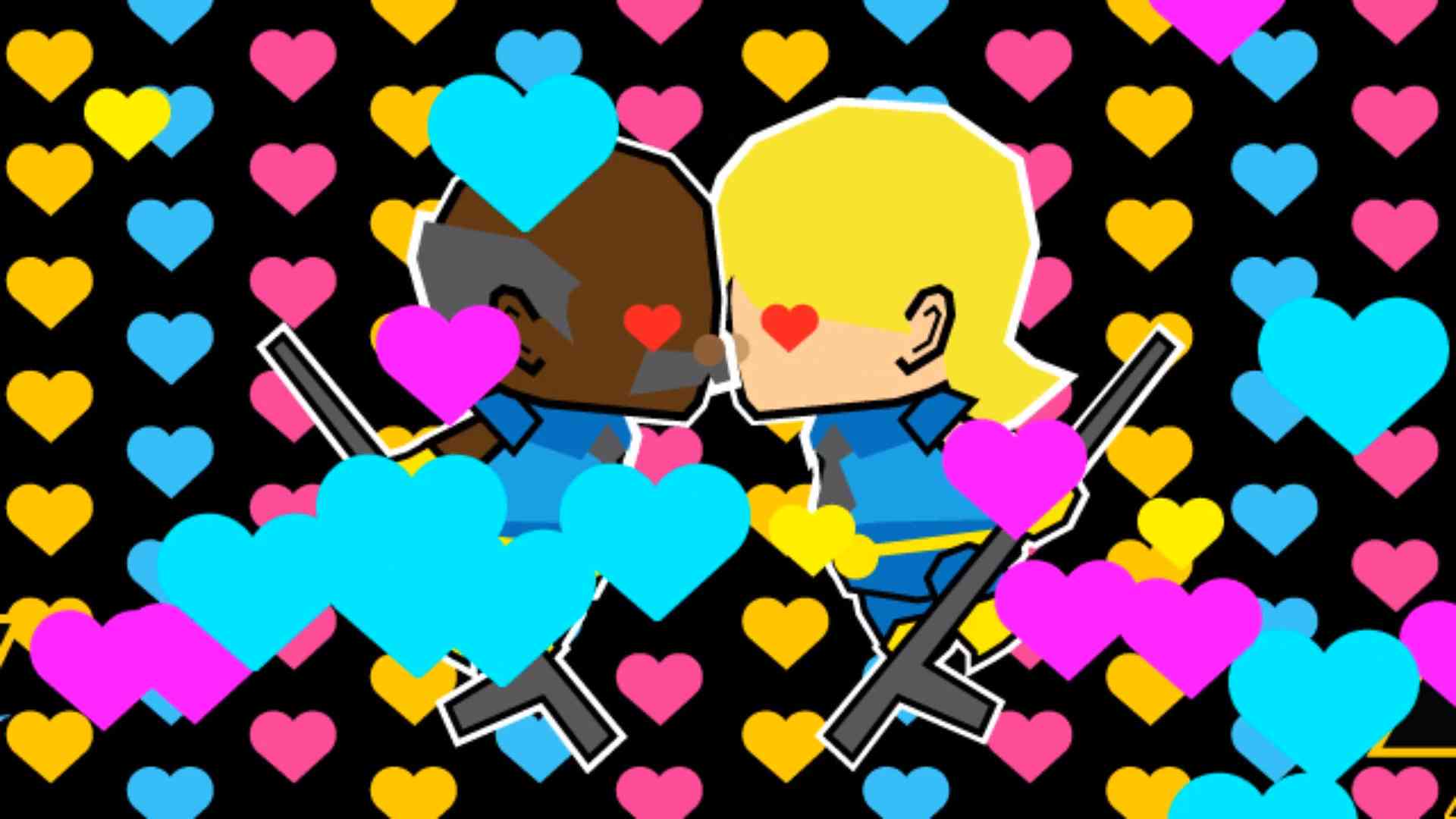 Cops Kissing Each Other screenshot
