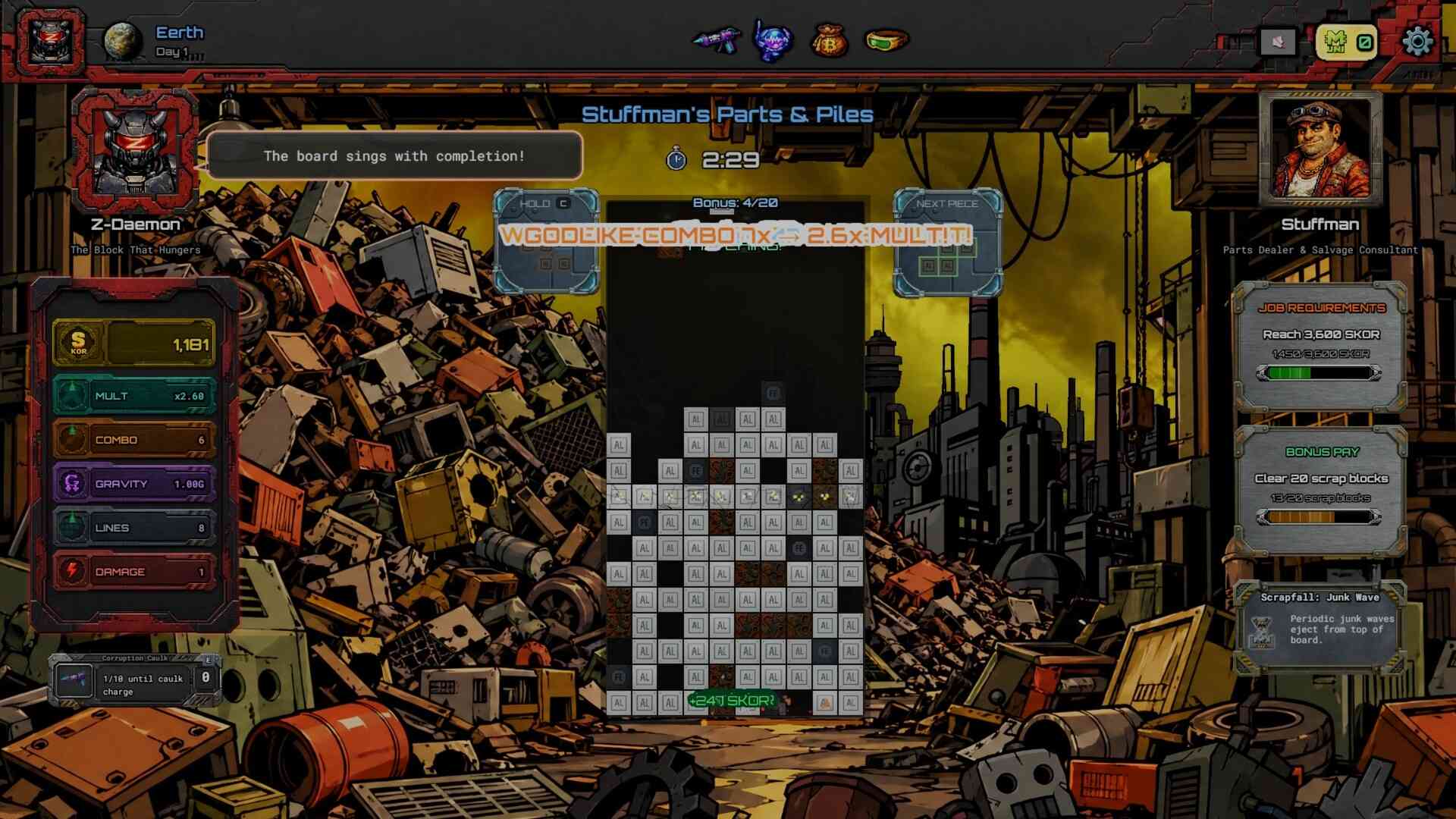 Scrapfall screenshot