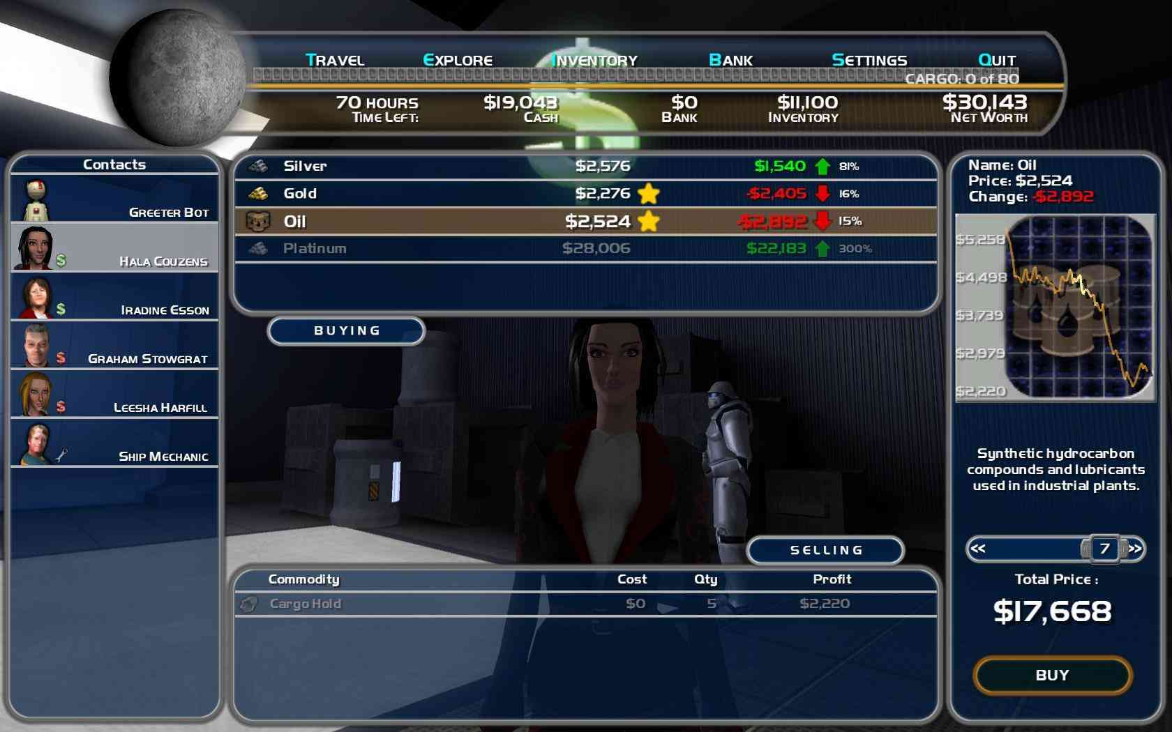 Space Trader: Merchant Marine screenshot