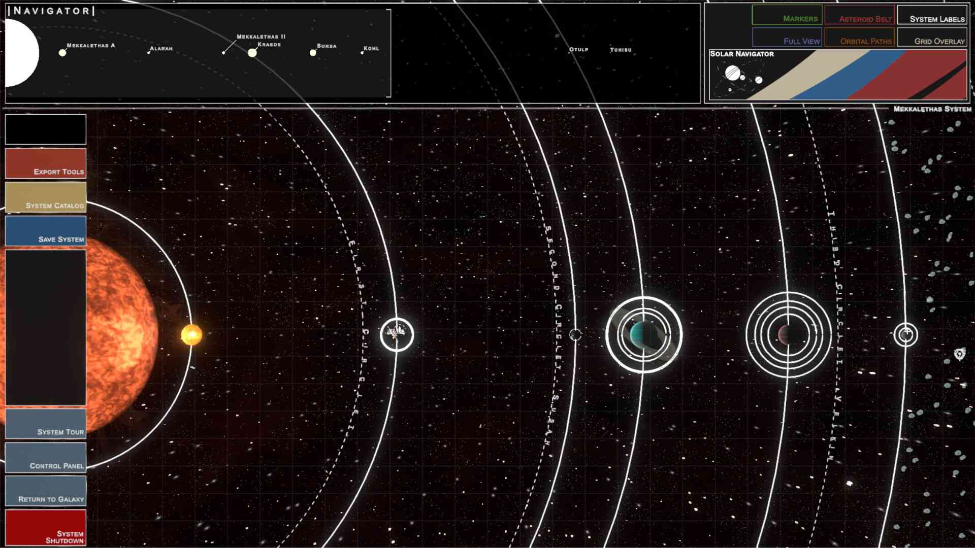 Stellar Navigator screenshot
