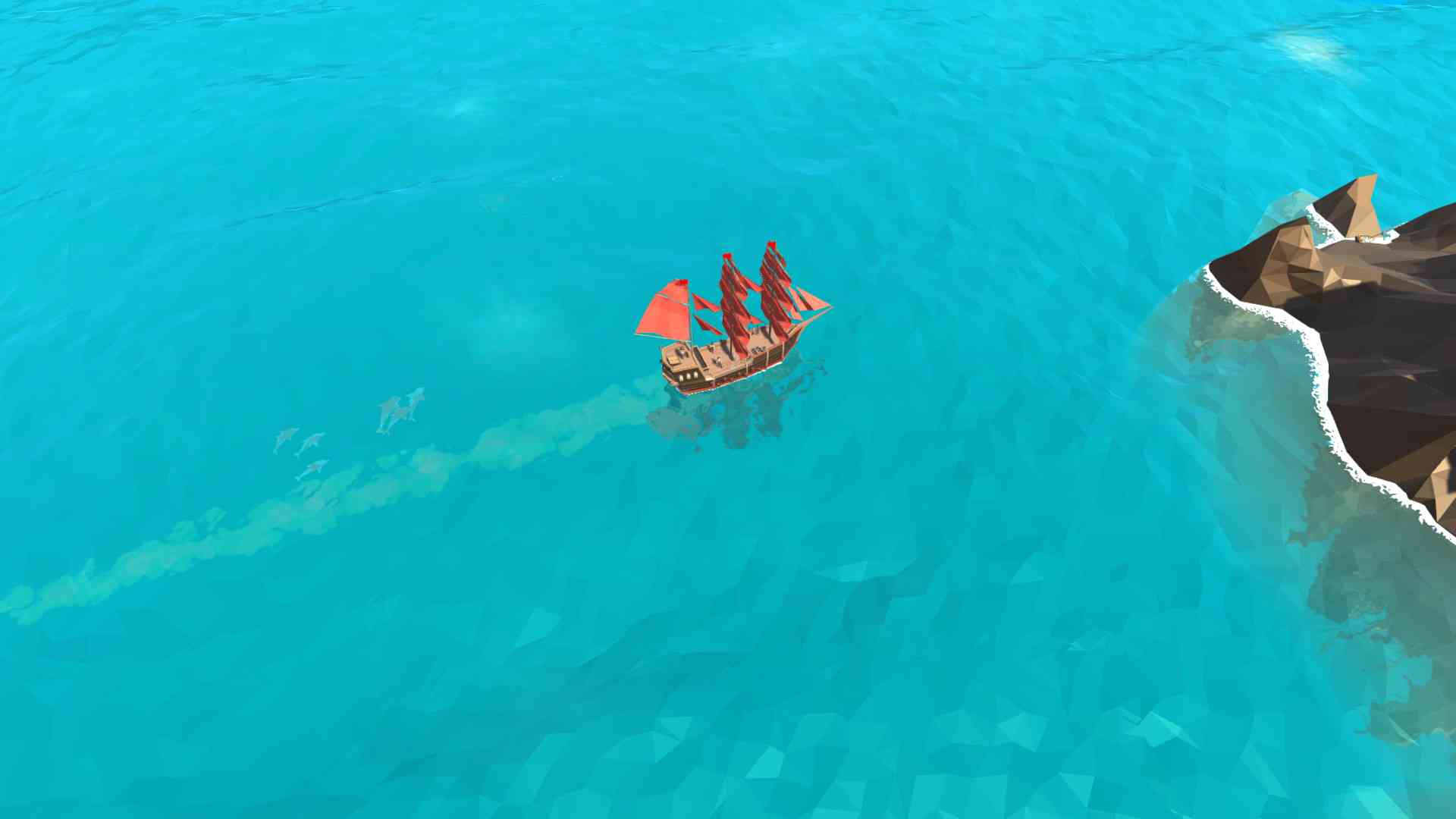 Pirates of the Polygon Sea screenshot