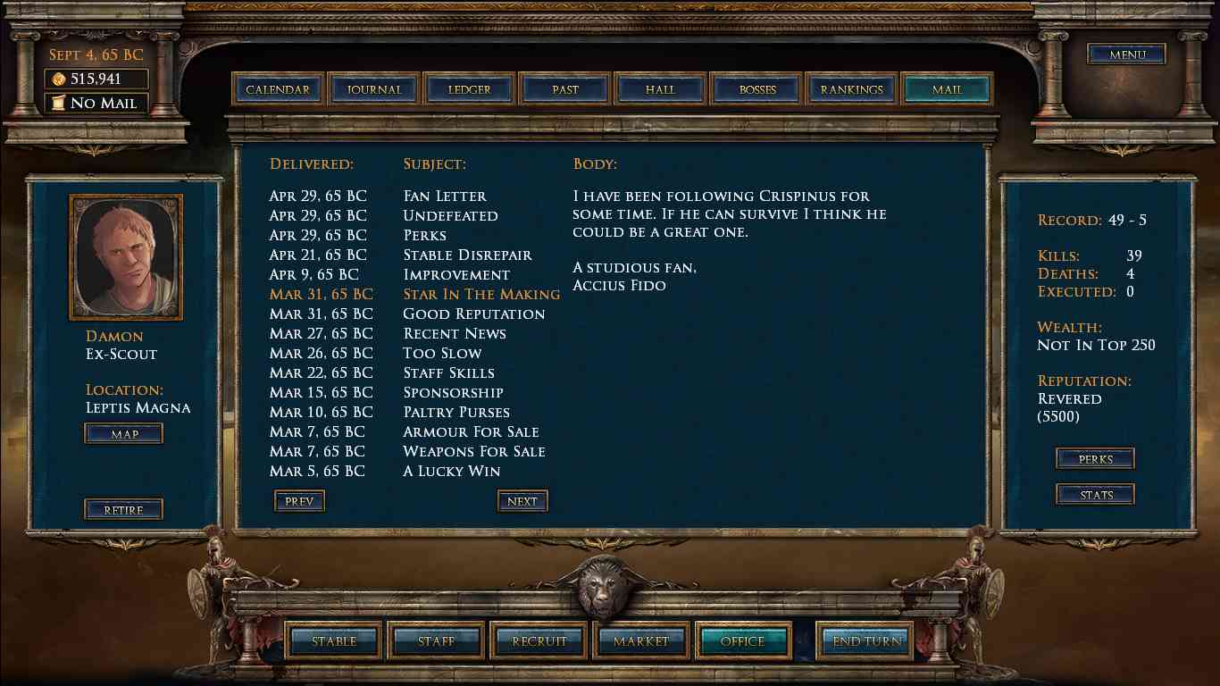 Age of Gladiators screenshot