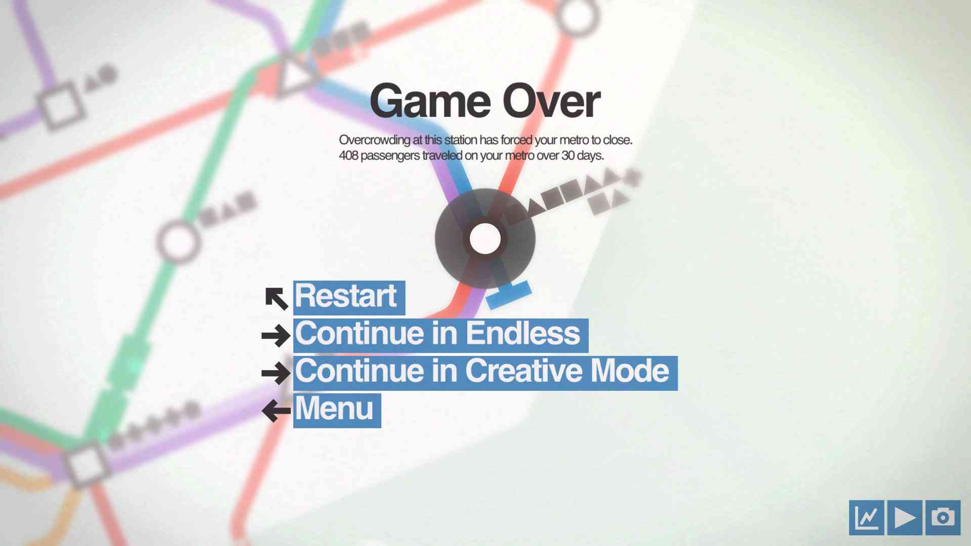 Mini Metro screenshot