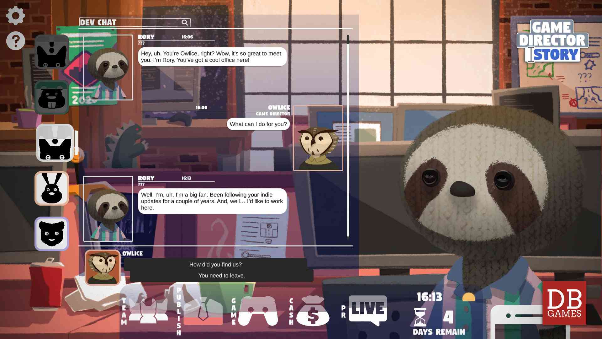 Game Director Story screenshot