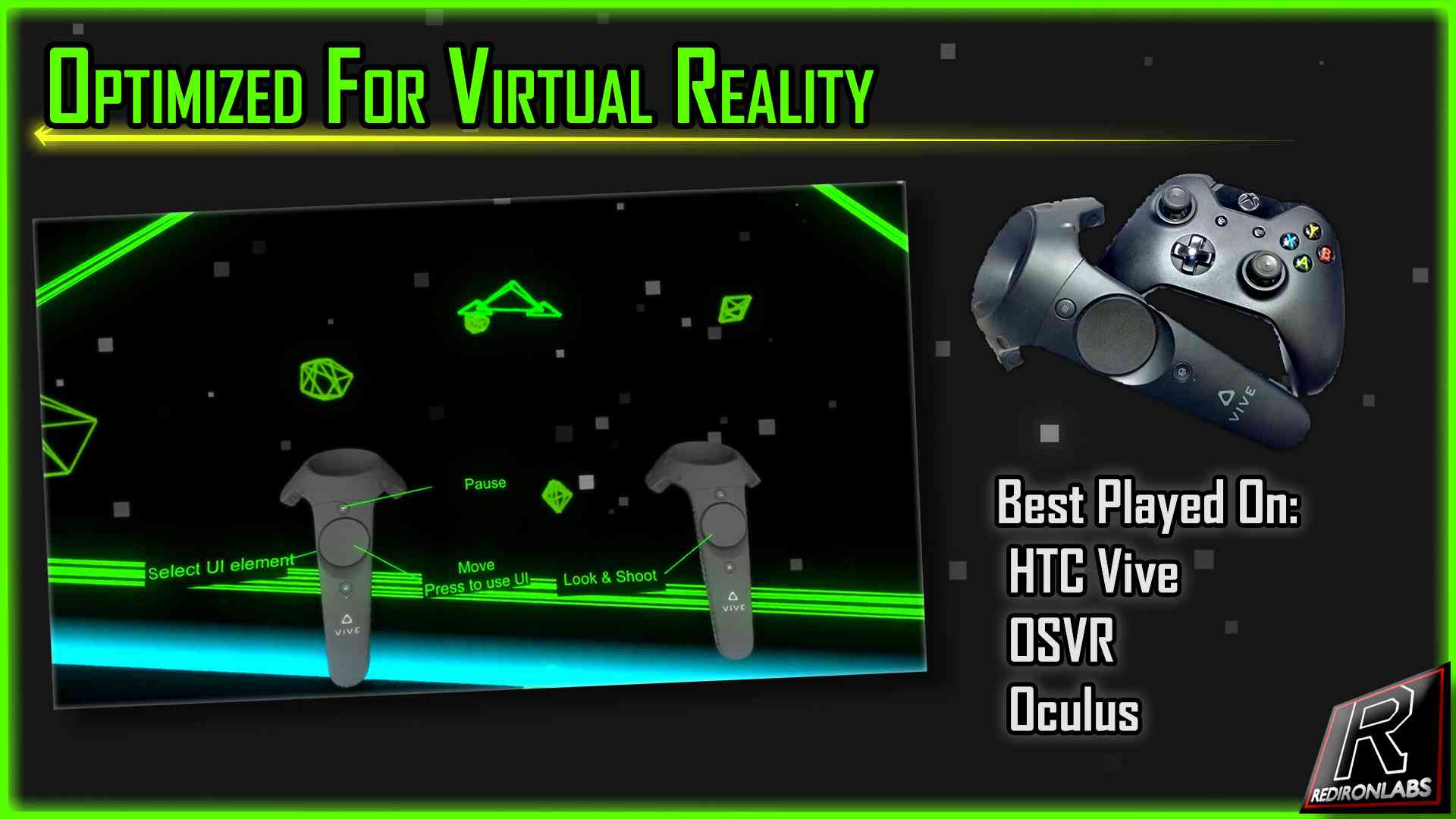 VectorWars VR screenshot