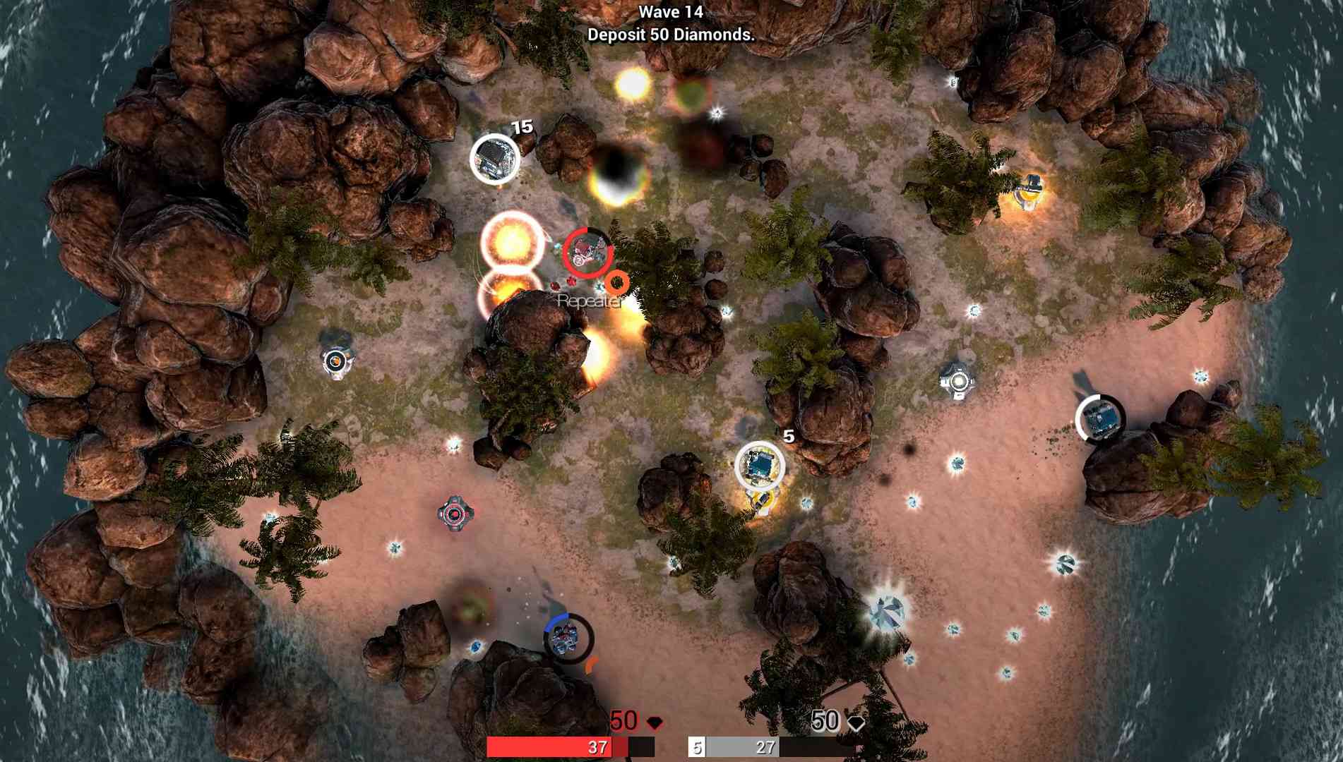 Diamonds screenshot