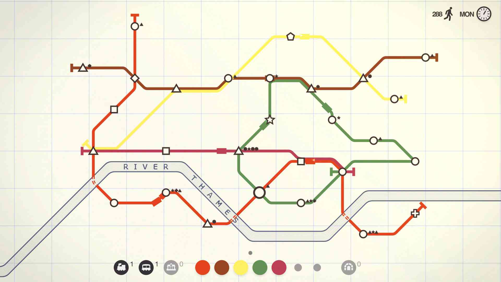 Mini Metro screenshot