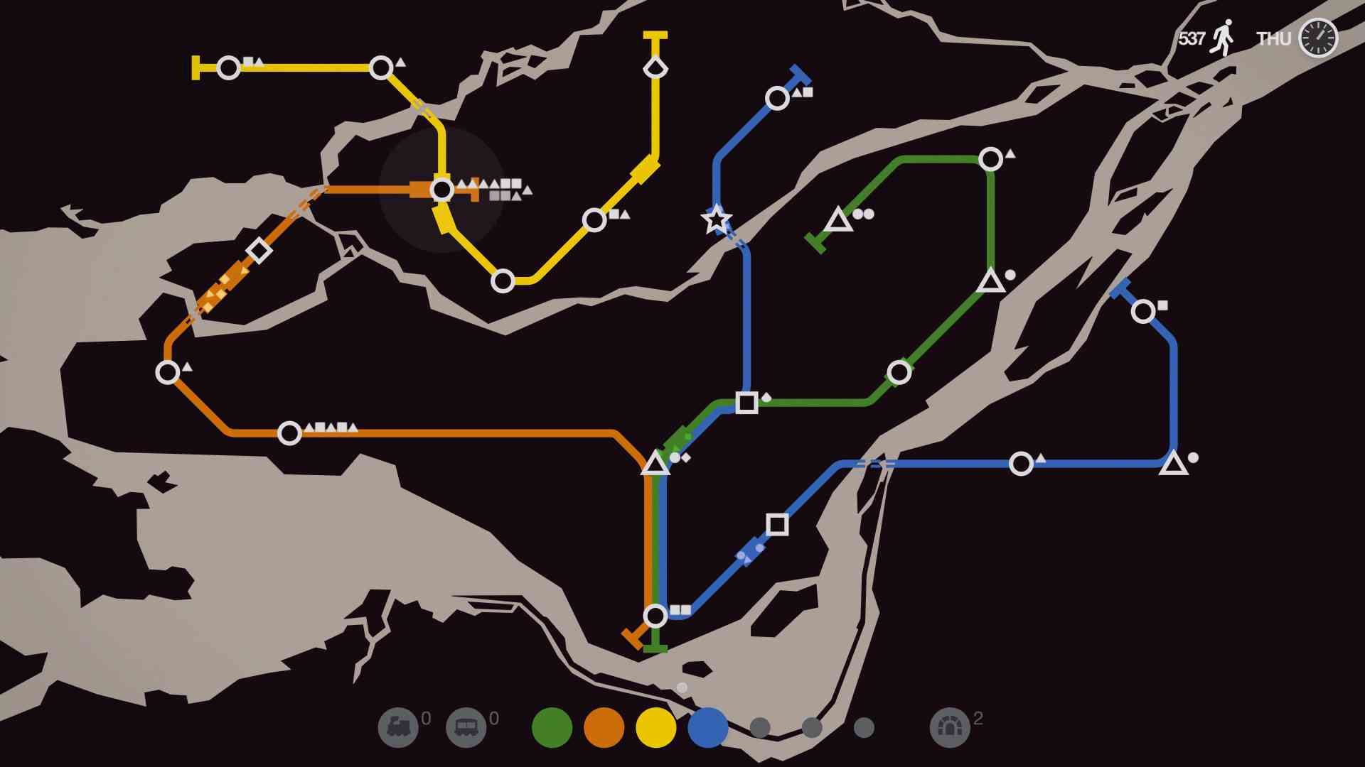 Mini Metro screenshot