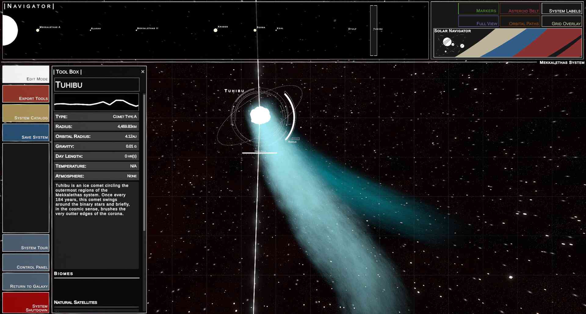 Stellar Navigator screenshot
