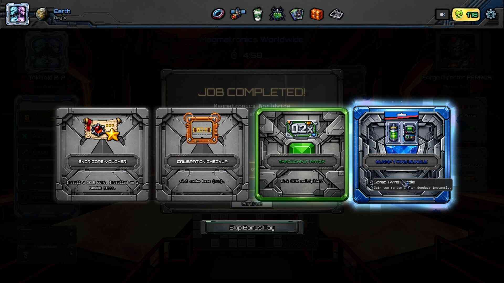 Scrapfall screenshot