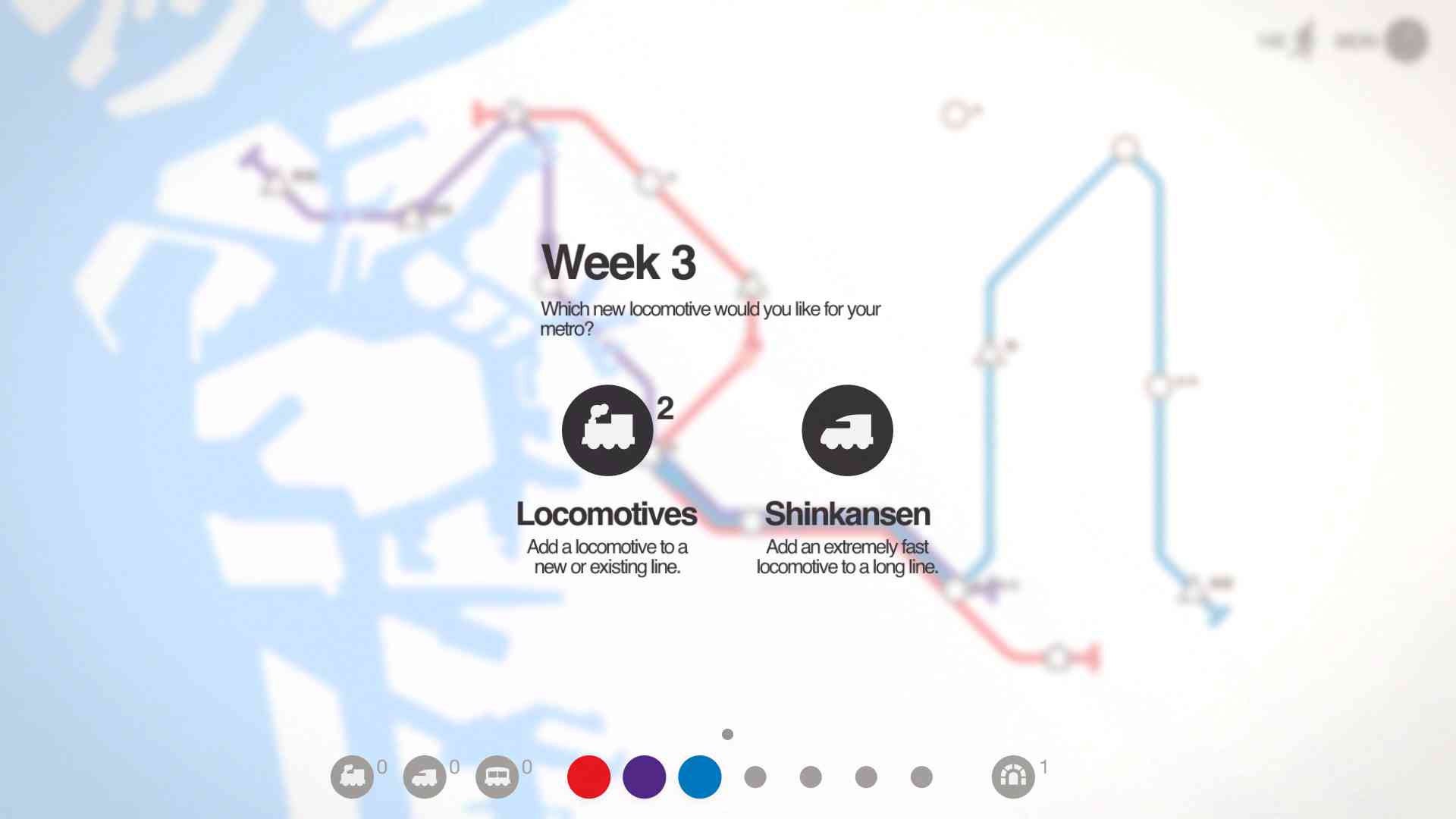 Mini Metro screenshot