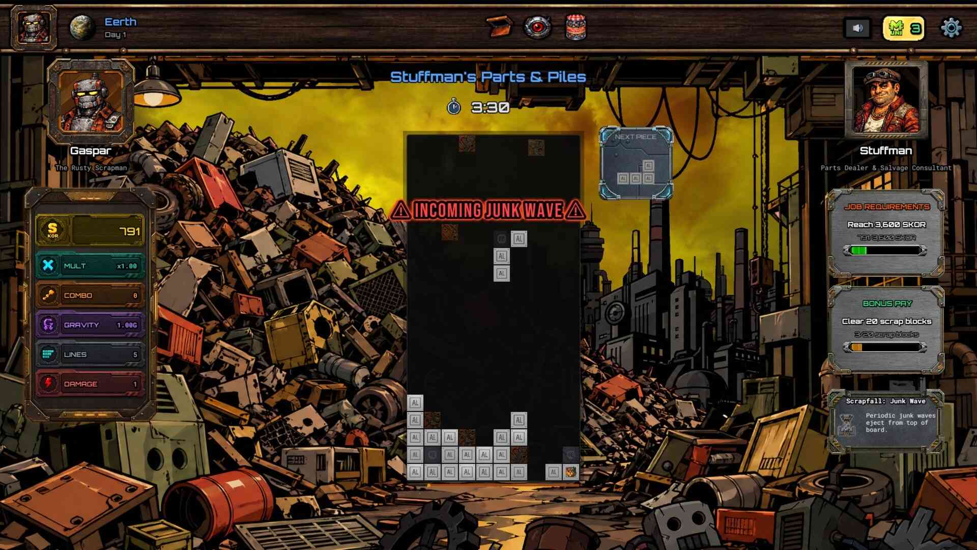 Scrapfall screenshot